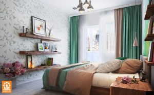 ایجاد حس نشاط و آرامش در فضای خانه­‌های کوچک-چگونه یک آپارتمان ۸۰متری را به بهترین شکل ممکن دیزاین و دکور کنیم؟